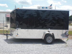 6X12 BLACK WITH CHROME PACKAGE
