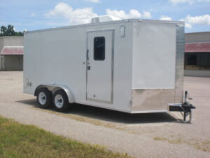 7X16 WITH A/C & RV DOOR