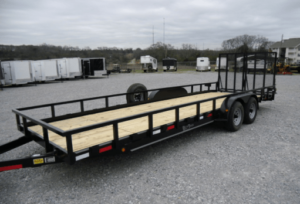 7X24 HEAVY DUTY LANDSCAPING TRAILER